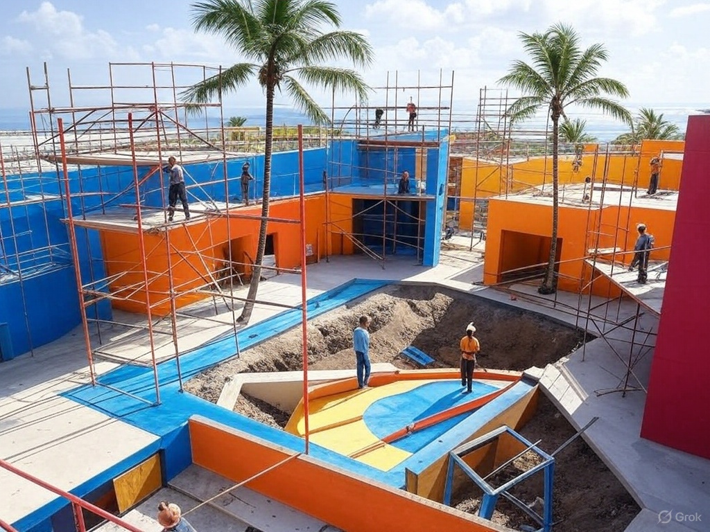 Construction tous corps d’état pour projets publics et privés en Guadeloupe par Batec Guadeloupe